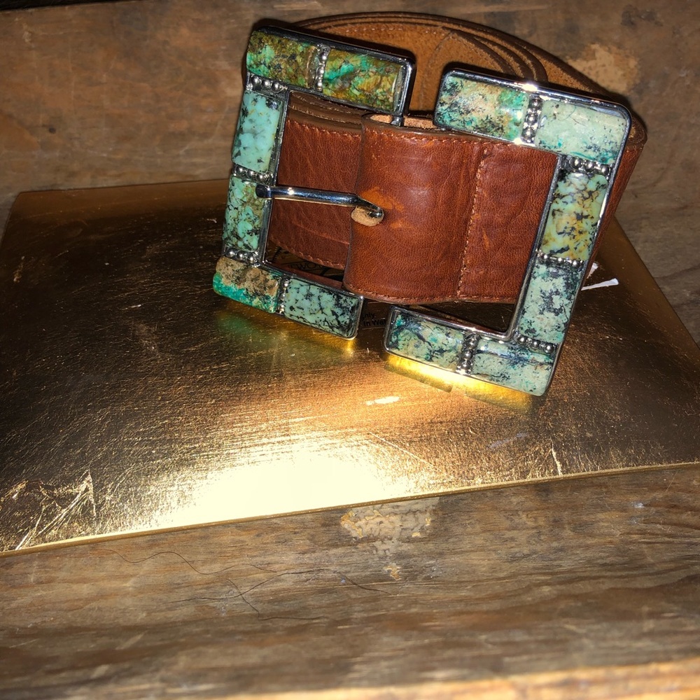 LEATHERROCK Turquoise Belt